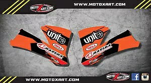 DIGGER スタイルのラジエーターグラフィックス/デカール/ステッカー KTM 85 2003 2004 2005 に適合します。 DIGGER style radiator graphics / decals / stickers to fit KTM 85 2003 2004 2005 【並行輸入品】