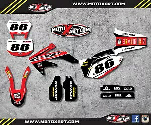ホンダ CRF 450X 2005 / 2016 PYRO STYLE ステッカー/デカール フルカスタムグラフィック Honda CRF 450X 2005 / 2016 PYRO STYLE stickers / decals Full Custom Graphics 【並行輸入品】