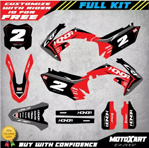 ホンダ CRF 250 2010 2011 2012 2013 カスタムグラフィックキット SPARK スタイルステッカーキット Honda CRF 250 2010 2011 2012 2013 Custom Graphic Kit SPARK Style sticker kit 【並行輸入品】
