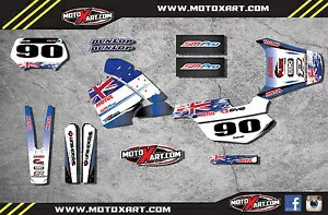 フルカスタムグラフィックキット -AUSSIE PRIDE - YAMAHA TT600 S-E 1992 / 2005 ステッカー Full Custom Graphic Kit -AUSSIE PRIDE - YAMAHA TT600 S-E 1992 / 2005 stickers 【並行輸入品】
