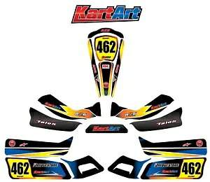 アロー AX9 フルカスタム KART ART ステッカーキット SUNRISE STYLE/グラフィック/デカール Arrow AX9 full custom KART ART sticker kit SUNRISE STYLE / graphics / decals 【並行輸入品】