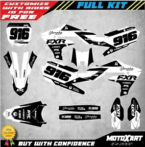 ヤマハ YZ 450F 2018 2019 2020 BURN STYLE ステッカーに適合するカスタムグラフィックキット Custom Graphics Kit to Fit Yamaha YZ 450F 2018 2019 2020 BURN STYLE stickers 【並行輸入品】