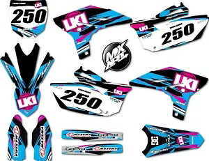 ヤマハ YZ 250F YZF250 2010 2011 2012 2013 ステッカーキットデカールグラフィックスデュークスタイル Yamaha YZ 250F YZF250 2010 2011 2012 2013 sticker kit decals graphics DUKE style 【並行輸入品】
