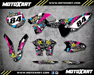 フルカスタムステッカーキット RUSH STYLE KTM 150 SX 2007 2008 2009 2010 デカール Full Custom sticker Kit RUSH STYLE KTM 150 SX 2007 2008 2009 2010 decals 【並行輸入品】