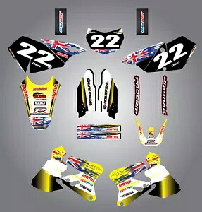 フルカスタムグラフィックキット -AUSSIE PRIDE - スズキ DRZ 400 / 2000 - 2013 Full Custom Graphic Kit -AUSSIE PRIDE - Suzuki DRZ 400 / 2000 - 2013 【並行輸入品】