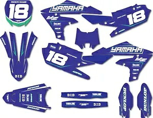 ヤマハ グラフィックスキット YZF 450 YZ 450F 2018 - 2022 モデル ステッカーキット Sinister Style Yamaha Graphics kit YZF 450 YZ 450F 2018 - 2022 model sticker kit Sinister Style 【並行輸入品】