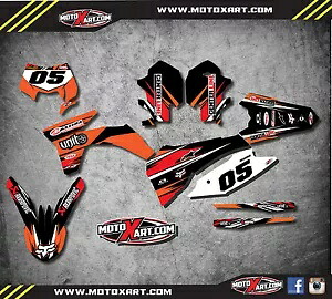 KTM EXC XCF 2012 2013 DIGGER スタイルのフルキット用カスタムグラフィック Custom graphics for KTM EXC XCF 2012 2013 DIGGER style full kit 【並行輸入品】｜カスタムパーツ WORLD倉庫