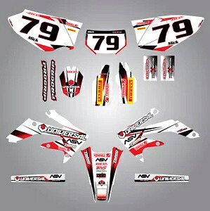 フルカスタムグラフィックキット - STORM - ホンダ CRF 450X - 2005 - 2015 ステッカー デカール Full Custom Graphic Kit - STORM - Honda CRF 450X - 2005 - 2015 stickers decals 【並行輸入品】