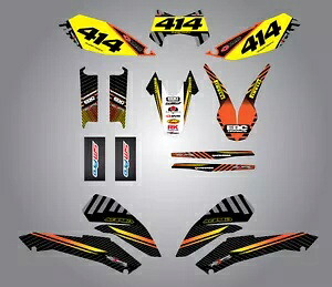 KTM LC4 SMC 690 FACTORY STYLE 用カスタムグラフィックフルステッカーキット Custom graphics for KTM LC4 SMC 690 FACTORY STYLE full sticker kit 【並行輸入品】｜カスタムパーツ WORLD倉庫