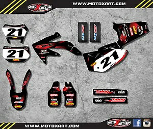 ホンダ CRF 450X 2005 / 2016 BARBED STYLE ステッカー/デカール フルカスタムグラフィックス Honda CRF 450X 2005 / 2016 BARBED STYLE stickers / decals Full Custom Graphics 【並行輸入品】