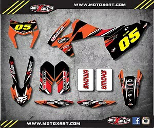KTM EXC 2017 2018 DIGGER スタイルのカスタムグラフィックフルステッカーキット Custom graphics for KTM EXC 2017 2018 DIGGER style full sticker kit 【並行輸入品】｜カスタムパーツ WORLD倉庫