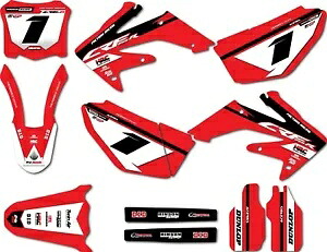 ホンダ CRF250R 2008 2009 フルカスタムグラフィックキット TOKYO スタイル デカール。ステッカーキット。 Honda CRF250R 2008 2009 Full Custom Graphic Kit TOKYO Style decals. Sticker kit. 【並行輸入品】