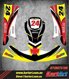 Birel X30 Kart NERO STYLE グラフィック/デカール/カスタムステッカー Birel X30 Kart NERO STYLE graphics / decals / custom stickers 【並行輸入品】 59,290円