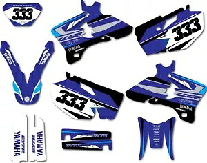 カスタムグラフィックスデカールキットヤマハ WRF 450 2005 2006 トルネードスタイルステッカーキット Custom Graphics decal kit for Yamaha WRF 450 2005 2006 TORNADO style sticker kit 【並行輸入品】