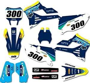 TM 300 FI / ES 2022 2023 2024 フルステッカーキット フォクシースタイル プレミアムグラフィックス TM 300 FI / ES 2022 2023 2024 Full Sticker Kit Foxy Style Premium Graphics 【並行輸入品】