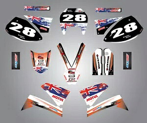 フルカスタムグラフィックキット -AUSSIE PRIDE - KTM LC4 1998 / 2007 Full Custom Graphic Kit -AUSSIE PRIDE - KTM LC4 1998 / 2007 【並行輸入品】｜カスタムパーツ WORLD倉庫