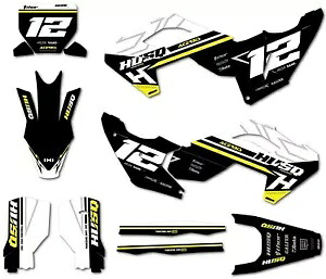 グラフィックスキット Husqvarna TC 125 2023 2024 デカールキットステッカー HERO スタイルデカール Graphics kit Husqvarna TC 125 2023 2024 decal kit stickers HERO style decals 【並行輸入品】