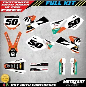 カスタムグラフィックキット UNITY スタイルステッカー KTM SX 2001 - 2002 デカールに適合 Custom graphics kit UNITY style Stickers to fit KTM SX 2001 - 2002 decals 【並行輸入品】