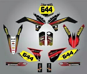 Honda XR650 フルカスタムグラフィックキット -FACTORY STYLE Honda XR 650 Full Custom Graphic Kit -FACTORY STYLE 【並行輸入品】｜カスタムパーツ WORLD倉庫