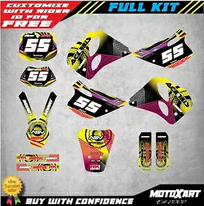 カスタムグラフィックキットネオンスタイルステッカー KTM SX 1993 - 1997 デカールステッカーに適合 Custom graphics kit NEON style Stickers to fit KTM SX 1993 - 1997 decals sticker 【並行輸入品】 59,290円