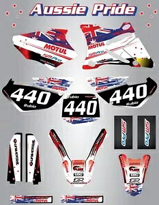 フルカスタムグラフィックキット -AUSSIE PRIDE - HONDA XR 400 Full Custom Graphic Kit -AUSSIE PRIDE - HONDA XR 400 【並行輸入品】