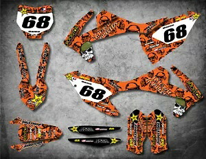 フルカスタムグラフィックキットメタルスタイル KTM SX 2016 2017 2018 デカールステッカー Full Custom Graphic Kit METAL STYLE KTM SX 2016 2017 2018 decals stickers 【並行輸入品】 59,290円
