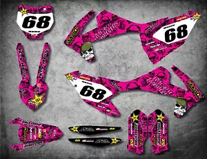 フルカスタムグラフィックキットメタルピンクスタイル KTM SX 2016 2017 2018 デカールステッカー Full Custom Graphic Kit METAL PINK STYLE KTM SX 2016 2017 2018 decals stickers 【並行輸入品】