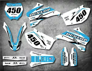 ヤマハ YZF 450 2006 - 2009 モデル フルカスタムグラフィックキット G FORCE スタイルステッカー Yamaha YZF 450 2006 - 2009 model Full custom graphics kit G FORCE style stickers 【並行輸入品】