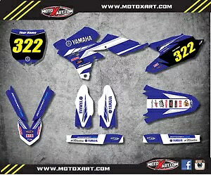 カスタムグラフィック、ヤマハ YZF 250 2014-2017 プレミアスタイルステッカーに適合するフルキット Custom graphics, full kit to fit Yamaha YZF 250 2014-2017 PREMIERE STYLE sticker 【並行輸入品】