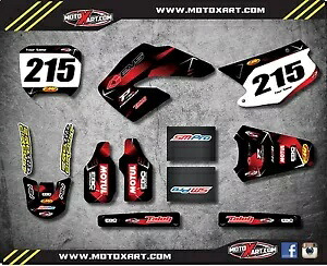 カスタムグラフィックフルキットホンダ CR 125 250 - 2000 2001 有刺鉄線スタイルステッカー Custom Graphics Full Kit For Honda CR 125 250 - 2000 2001 BARBED Style Stickers 【並行輸入品】｜カスタムパーツ WORLD倉庫