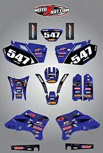 ヤマハ WRF 250 450 2003-2006 バーブスタイルフルグラフィックキット/ステッカー/デカール Yamaha WRF 250 450 2003-2006 Barbed style full graphics kit / stickers / decals 【並行輸入品】