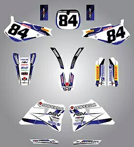 フルカスタムグラフィックキット - STORM - Yamaha YZ 125 1993 - 1995 デカール/ステッカー Full Custom Graphic Kit - STORM - Yamaha YZ 125 1993 - 1995 decal / stickers 【並行輸入品】