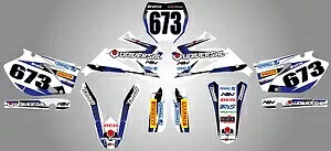 フルカスタムグラフィックキット - STORM - Yamaha YZF 250 2006 - 2007 ステッカー/デカール Full Custom Graphic Kit - STORM - Yamaha YZF 250 2006 - 2007 STICKERS / DECALS 【並行輸入品】