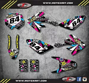 カスタムグラフィック、フルキットホンダ CRF 100 - 2003 - 2011 RUSH スタイルステッカー Custom Graphics, Full Kit For Honda CRF 100 - 2003 - 2011 RUSH style stickers 【並行輸入品】