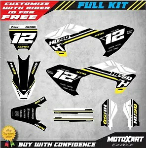 グラフィックキット HERO スタイルデカールは、ハスクバーナ TC 50 2017 2018 2019 2020 2021 に適合します。 Graphics Kit HERO style decals fits Husqvarna TC 50 2017 2018 2019 2020 2021 【並行輸入品】