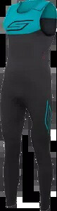スリッパリー 21 ブレーカー ウェットスーツ L ブラック/アクア 3201-0290 Slippery 21 Breaker Wetsuit Large Black/Aqua 3201-0290 【並行輸入品】
