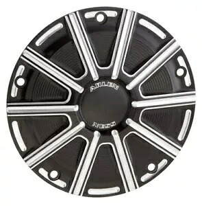 Arlen Ness 10ゲージ ダービーカバー ブラック 2016年以降 ハーレー FLT ツーリング 700-002用 Arlen Ness 10-Gauge Derby Cover, Black for 2016-Up Harley FLT Touring 700-002 【並行輸入品】