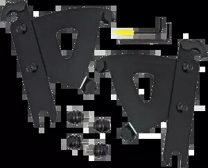 メンフィス シェイズ ロード ウォリアー トリガー ロック マウント キット ブラック MEB2064 Memphis Shades Road Warrior Trigger-Lock Mount Kit Black MEB2064 【並行輸入品】