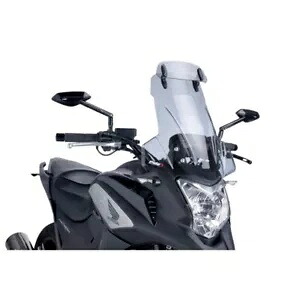 PUIG ツーリング スクリーン - バイザー ホンダ NC700X 12-13 ライトスモーク PUIG TOURING SCREEN - VISOR HONDA NC700X 12-13 LIGHT SMOKE 【並行輸入品】