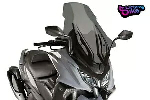 PUIG ウィンドシールド V-TECH ライン ツーリング for KYMCO AK550 2021 強いトーン - PUIG WINDSHIELD V-TECH LINE TOURING FOR KYMCO AK550 2021 STRONG TONED- 【並行輸入品】