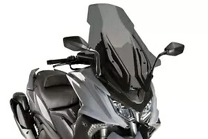 PUIG ウィンドシールド V-TECH ライン ツーリング for KYMCO AK550 2019 強いトーン - PUIG WINDSHIELD V-TECH LINE TOURING FOR KYMCO AK550 2019 STRONG TONED- 【並行輸入品】