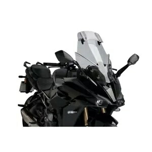 PUIG ツーリング ウィンドスクリーン バイザー スズキ GSX-S1000 GT 22-24 ライトスモーク PUIG TOURING WINDSCREEN-VISOR SUZUKI GSX-S1000 GT 22-24 LIGHT SMOKE 【並行輸入品】