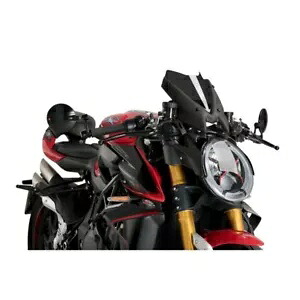 PUIG ネイキッド スクリーン NG SPORT MV AGUSTA BRUTALE 1000 ORO 19-23 ダークスモーク PUIG NAKED SCREEN NG SPORT MV AGUSTA BRUTALE 1000 ORO 19-23 DARK SMOKE 【並行輸入品】
