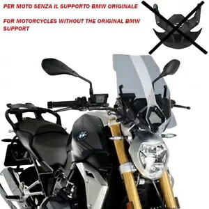 PUIG ネイキッド スクリーン NG ツーリング BMW R1250 R 18-22 ライトスモーク PUIG NAKED SCREEN NG TOURING BMW R1250 R 18-22 LIGHT SMOKE 【並行輸入品】｜カスタムパーツ WORLD倉庫その他
