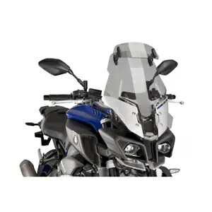 PUIG ツーリング プラス スクリーンバイザー ヤマハ MT-10 16-21 ライトスモーク PUIG TOURING PLUS SCREEN-VISOR YAMAHA MT-10 16-21 LIGHT SMOKE 【並行輸入品】