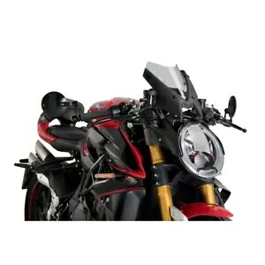 PUIG ネイキッド スクリーン NG SPORT MV AGUSTA BRUTALE 1000 RS 19-24 ライトスモーク PUIG NAKED SCREEN NG SPORT MV AGUSTA BRUTALE 1000 RS 19-24 LIGHT SMOKE 【並行輸入品】｜カスタムパーツ WORLD倉庫