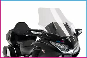 PUIG ツアーディスク ホンダ GL1800 ゴールドウィング 2020 透明- PUIG TOUR DISC FOR HONDA GL1800 GOLD WING 2020 TRANSPARENT- 【並行輸入品】