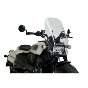 PUIG ネイキッド スクリーン NG ツーリング ハーレー D. スポーツスター S RH1250S 21-24 透明 PUIG NAKED SCREEN NG TOURING HARLEY D. SPORTSTER S RH1250S 21-24 TRANSPARENT 【並行輸入品】｜カスタムパーツ WORLD倉庫
