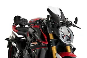 PUIG スクリーン ネイキッド N.G.スポーツ MV アグスタ ブルターレ 1000 RR 2020 クリア PUIG SCREEN NAKED N.G. SPORT MV AGUSTA BRUTALE 1000 RR 2020 CLEAR 【並行輸入品】
