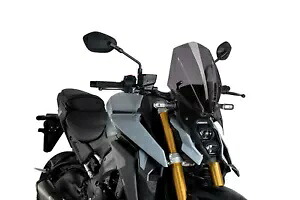 PUIG スクリーン ネイキッド N.G.ツーリングスズキ GSX-S950 21-22 ダークスモーク PUIG SCREEN NAKED N.G. TOURING SUZUKI GSX-S950 21-22 DARK SMOKE 【並行輸入品】